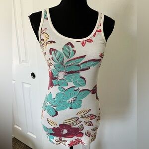 Floral Print Tank Top